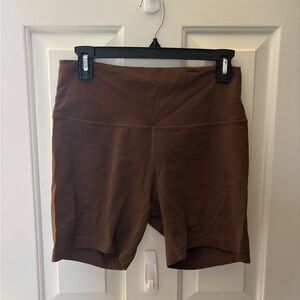 lululemon athletica Brown Bike Shorts